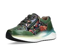 LAURA VITA Chaussures à Lacets Sneaker pour Femmes Radio 07, Pointure:40 EU, La Couleur:Vert