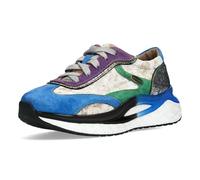 LAURA VITA Chaussures à Lacets Sneaker pour Femmes Radio 08, Pointure:38 EU, La Couleur:Bleu