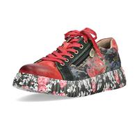 LAURA VITA Chaussures à Lacets Sneaker pour Femmes Soleno 02, Pointure:38 EU, La Couleur:Rouge