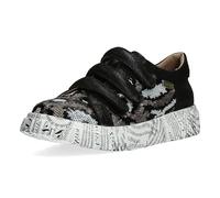 LAURA VITA Chaussures à Lacets Sneaker pour Femmes Soleno 17, Pointure:38 EU, La Couleur:Noir