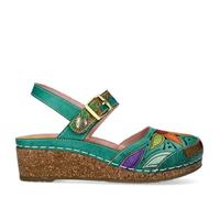 LAURA VITA CONFORTABLE SANDALE PUNTERA CERRADA FEMME FACSCINEO 02 VERT talla numeric_39