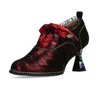 LAURA VITA Escarpins Femme Oliveo 05, Pointure:37 EU, La Couleur:Rouge