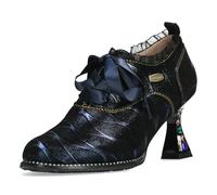 LAURA VITA Escarpins Femme Oliveo 05, Pointure:39 EU, La Couleur:Bleu