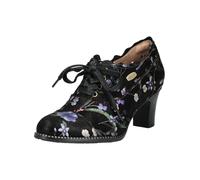 Laura Vita Escarpins kaki / lilas / noir, Taille 39