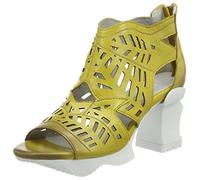 Laura Vita Femme Armance 35 Sandales Ouvertes, Jaune, 41 EU