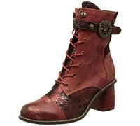 LAURA VITA Femme EVCAO 41 Mid Calf Boot, Rouge, 35 EU