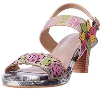 LAURA VITA Femme FRAISO 01 Sandal, Gris, 40 EU