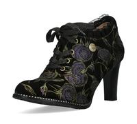 Laura Vita Femmes Mocassins à Dentelle avant Haute à Volants Et Motif Alcbaneo