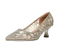 LAURA VITA Misstyl by Escarpins Femme MIMA 01, Pointure:39 EU, La Couleur:Or