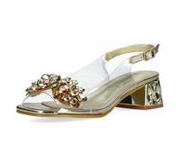 LAURA VITA Misstyl by Sandales Mode Femme MILY 21, Pointure:41 EU, La Couleur:Or