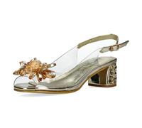 LAURA VITA Misstyl by Sandales Mode Femme MILY 22, Pointure:40 EU, La Couleur:Or