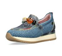 LAURA VITA Mocassins pour Femmes Gycmo 59, Pointure:37 EU, La Couleur:Bleu