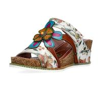 Laura Vita - Mules en cuir Bonito 33 pour femmes Taille 39 EU Marron