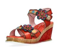 Laura Vita – Sandales Femme – Ballon 26 – Orange – Pointure 38 EU