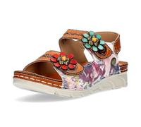 LAURA VITA Sandales Mode Femme Dorry 16, Pointure:37 EU, La Couleur:Marron