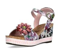 LAURA VITA Sandales Mode Femme Facyo 75, Pointure:41 EU, La Couleur:Violet