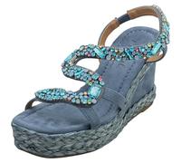 LAURA VITA Sandales pour Femmes MARIEO13 Taille 40 Couleur Bleu