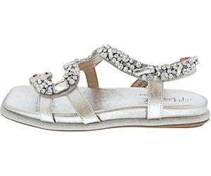 LAURA VITA Sandales pour Femmes MAXINE04 Taille 40 Couleur Argent