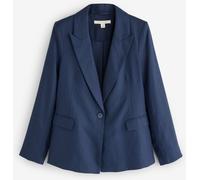 lauraashley Laura Ashley Linen Blazer bleu FR 42 (EU 40)