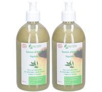 LAURALEP Savon d'Alep Liquide 25% laurier 2x500 ml