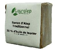 Lauralep Savon d'Alep Traditionnel Huile de Laurier 180g