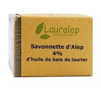 Lauralep Savonnette d'Alep 4% d'Huile de Baie de Laurier 100g