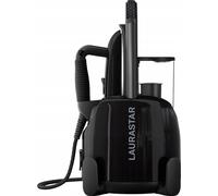 Laurastar Lift Plus Ultimate Black, centrale de repassage 3 en 1 qui défroisse, repasse et nettoie les vêtements, vapeur hygiénique, enroulement automatique du cordon, semelle Alu-3D, repassage vertic