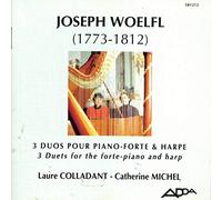 Laure Colladant - Woelfl: 3 Duets for the Forte-Piano and Harp (UK Import)