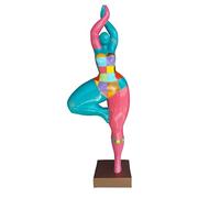 Laure TERRIER Statue Style Nana Niki de Saint Phalle, Model Carry décoration, Unique Piece ! H52cm