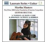 Laureate Series: Martha Masters Guitar Recital by Martha Masters [CD] NEUF