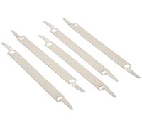 LAUREL - attache perforé, en PP, blanc, contenu: 100 pièces capacité: jusqu'à 20 feuilles, attaches perforées pour l'archivage des documents perforés (1830-10)