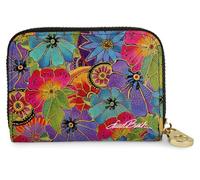Laurel Burch Portefeuille à Fermeture Éclair renforcée RFID Motif Floral