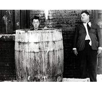 Laurel & Hardy #4 Affiche de cinéma comédie classique sans cadre Noir et blanc Format A4 Décoration murale