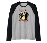 Laurel & Hardy Comédie Classique 100 Ans de Rire Manche Raglan