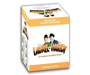 Laurel & Hardy - En couleurs et en noir et blanc - Coffret 22 DVD