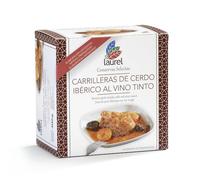 Laurel - Joue de Porc Ibérique au Vin Rouge. boîte de 400 g | Saveurs des Asturies