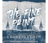 Lauren Asher The Fine Print (Collector's Edition) (Relié) Dreamland Billionaires
