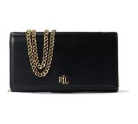 Lauren Ralph Lauren Adair Portefeuille d'embrayage Cuir véritable 20.5 cm noir