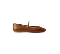 Ballerines Lauren Ralph Lauren Jayna Mj-Flats-Mary Jane pour Femme 39 1/2 Marron