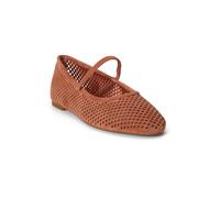 Lauren Ralph Lauren Ballerines à lanières 'JAYNA' rouge orangé, Taille 36