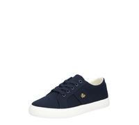 Lauren Ralph Lauren Baskets basses 'Jason' bleu marine / blanc, Taille 38,5