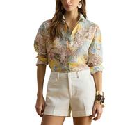 LAUREN RALPH LAUREN Blouse en lin crème | XL