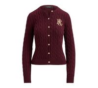 Lauren Ralph Lauren Cardigan jaune clair / lie de vin, Taille M