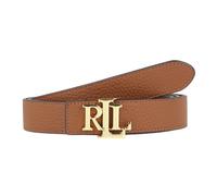 Ralph Lauren Ceinture réversible en cuir 75 cm avec logo brun