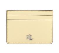 Lauren Ralph Lauren Étui pour cartes de crédit Cuir véritable 10.5 cm jaune