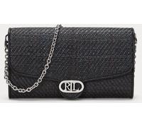 Lauren Ralph Lauren Lauren Ralph Lauren Black Adair Raffia Medium Cross-Body Bag