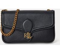 Lauren Ralph Lauren Lauren Ralph Lauren Black Bradley Cross-Body Pebbled Leather Wallet