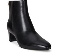 Lauren Ralph Lauren Lauren Ralph Lauren Black Demi Burnished Leather Booties