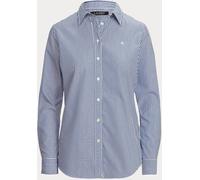 Lauren Ralph Lauren Lauren Ralph Lauren Blue Jamelko Stripe Embroidered Logo Shirt Blue L (EU 44-46)