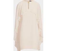 Lauren Ralph Lauren Lauren Ralph Lauren Cream Renelle Cape Long Sleeve Mini Dress Cream EU 38 (UK 10)